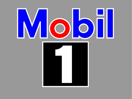 Mobil 1 Decal style 4 Decal